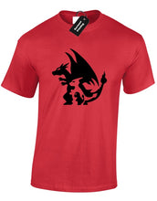 Load image into Gallery viewer, Charmender to Charizard T-shirt