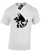 Load image into Gallery viewer, Charmender to Charizard T-shirt