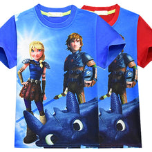 Load image into Gallery viewer, How To Train Your Dragon 3D Print T shirt