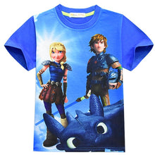 Load image into Gallery viewer, How To Train Your Dragon 3D Print T shirt