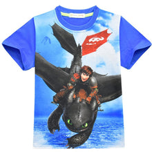 Load image into Gallery viewer, How To Train Your Dragon 3D Print T shirt