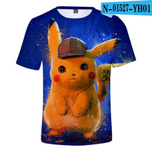 Load image into Gallery viewer, Detective Pikachu 3D Printed T-shirts