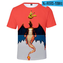 Load image into Gallery viewer, Detective Pikachu 3D Printed T-shirts