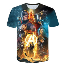 Load image into Gallery viewer, 3D Printed Avengers 4 Endgame shirt