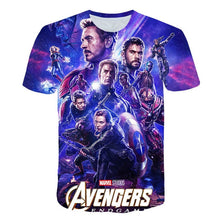 Load image into Gallery viewer, 3D Printed Avengers 4 Endgame shirt