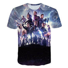 Load image into Gallery viewer, 3D Printed Avengers 4 Endgame shirt