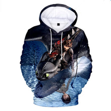 Load image into Gallery viewer, Child Skinny Tops Children's 3D Sweatshirt for Boy How To Train Your Dragon