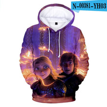 Load image into Gallery viewer, Child Skinny Tops Children's 3D Sweatshirt for Boy How To Train Your Dragon