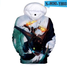 Load image into Gallery viewer, Child Skinny Tops Children's 3D Sweatshirt for Boy How To Train Your Dragon