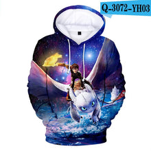 Load image into Gallery viewer, Child Skinny Tops Children's 3D Sweatshirt for Boy How To Train Your Dragon