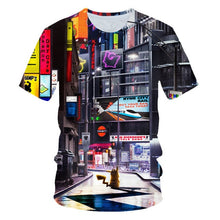 Load image into Gallery viewer, 3D printed Detective Pikachu T-shirt