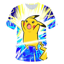 Load image into Gallery viewer, 3D printed Detective Pikachu T-shirt