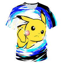 Load image into Gallery viewer, 3D printed Detective Pikachu T-shirt