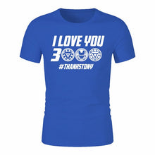 Load image into Gallery viewer, Iron Man I Love You 3000 Thanks Tony