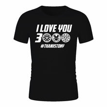 Load image into Gallery viewer, Iron Man I Love You 3000 Thanks Tony