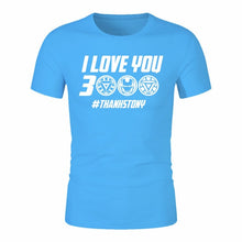 Load image into Gallery viewer, Iron Man I Love You 3000 Thanks Tony