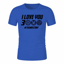 Load image into Gallery viewer, Iron Man I Love You 3000 Thanks Tony