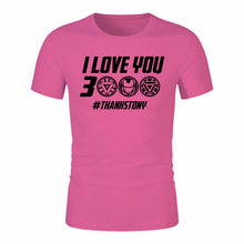 Load image into Gallery viewer, Iron Man I Love You 3000 Thanks Tony