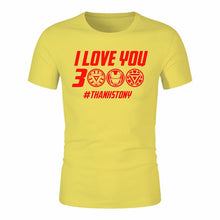 Load image into Gallery viewer, Iron Man I Love You 3000 Thanks Tony