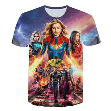 Load image into Gallery viewer, 3D Printed Captain America, Captain Marvel, Iron Man