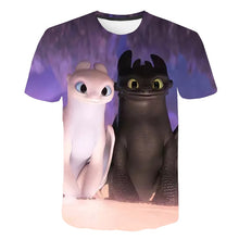 Load image into Gallery viewer, How To Train Your Dragon 3D Printed T-shirt