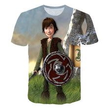 Load image into Gallery viewer, How To Train Your Dragon 3D Printed T-shirt