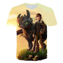 Load image into Gallery viewer, How To Train Your Dragon 3D Printed T-shirt