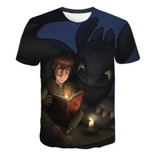 Load image into Gallery viewer, How To Train Your Dragon 3D Printed T-shirt