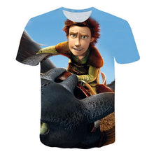 Load image into Gallery viewer, How To Train Your Dragon 3D Printed T-shirt