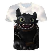Load image into Gallery viewer, How To Train Your Dragon 3D Printed T-shirt