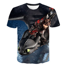 Load image into Gallery viewer, How To Train Your Dragon 3D Printed T-shirt